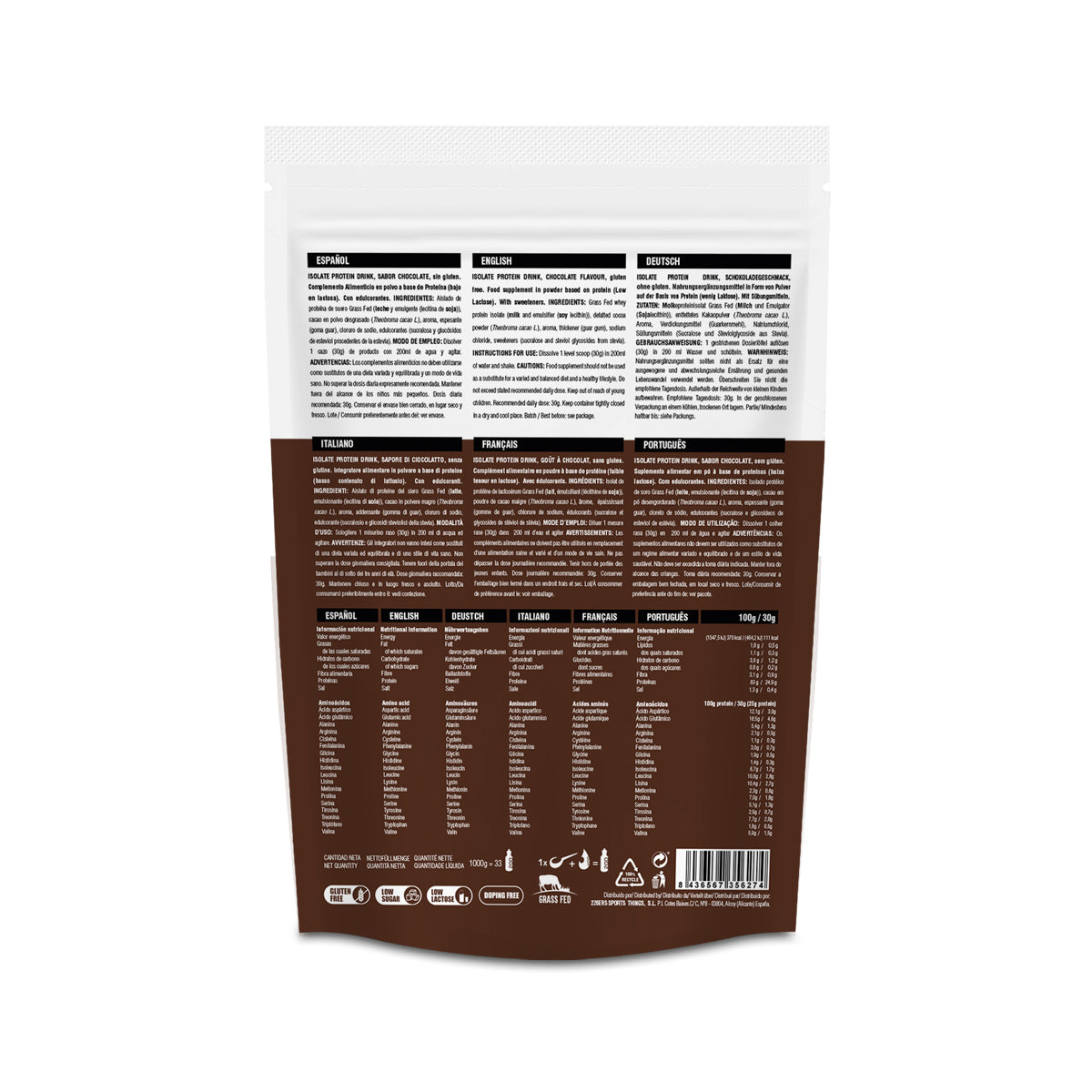 RECOVERY DRINK CHOCOLATE - 1KG