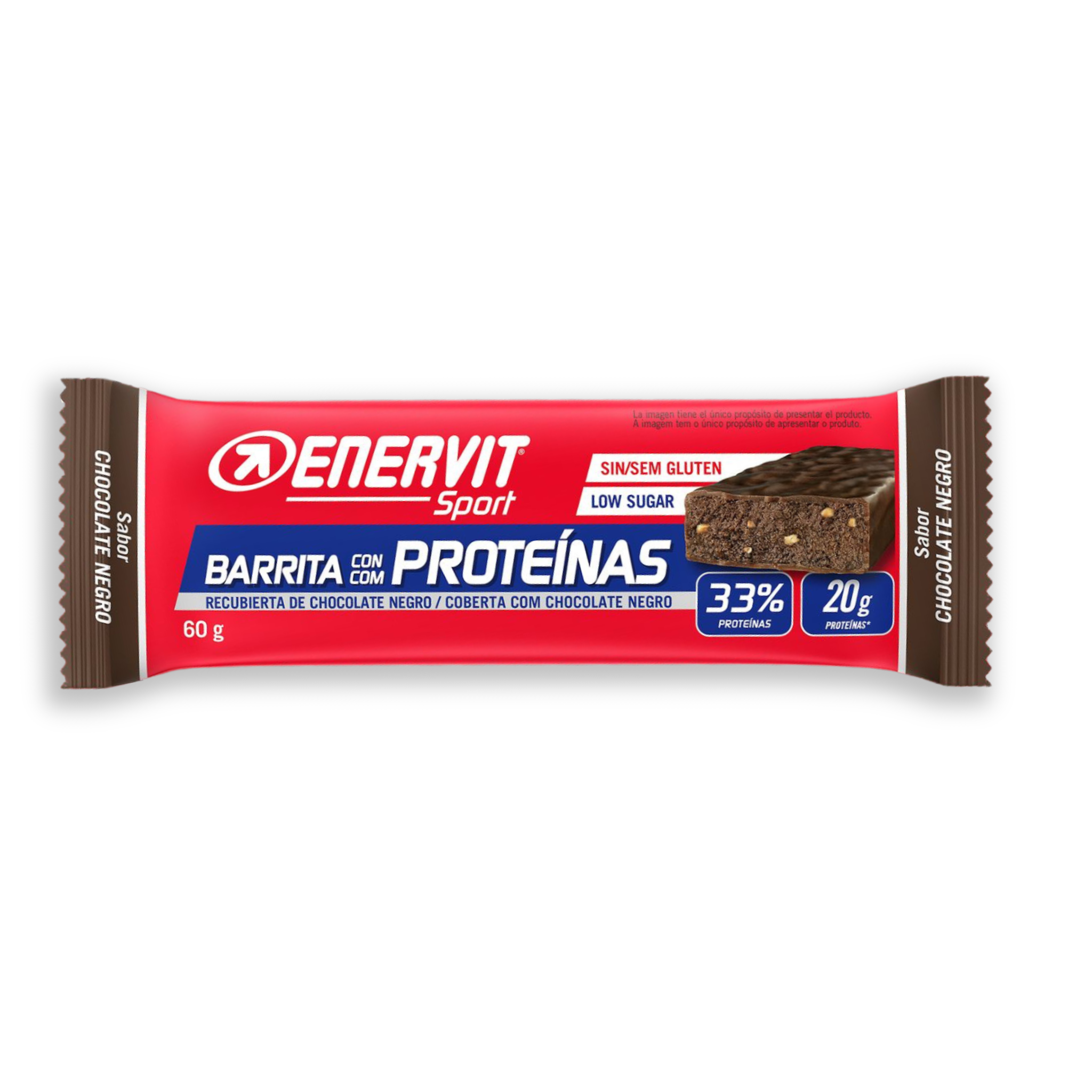 Barra de proteina - chocolate negro