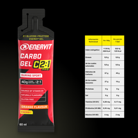 C2:1 Carbo Gel naranja 60ml