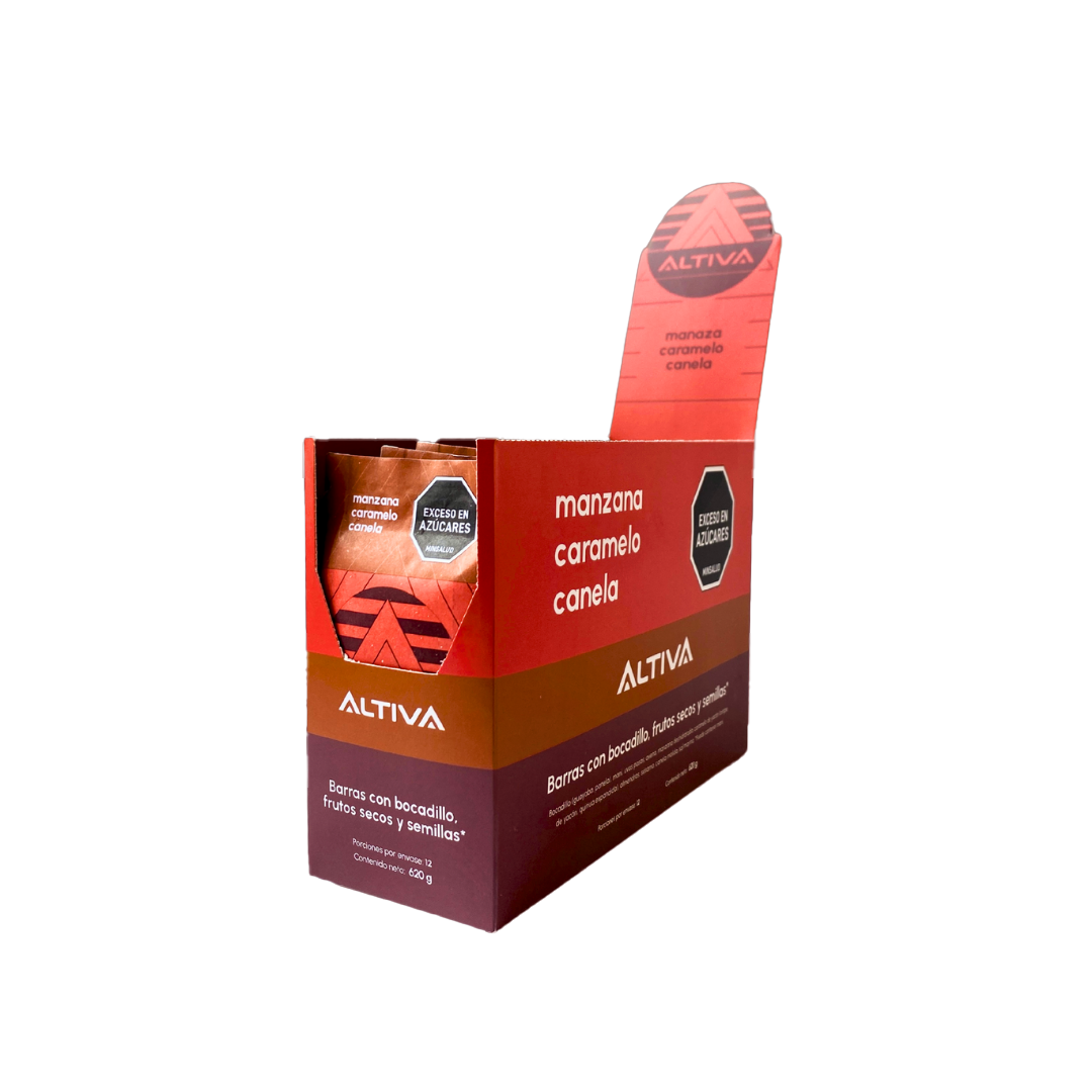 Barras Energeticas Altiva - Caja de 28G X 10 UNIDADES