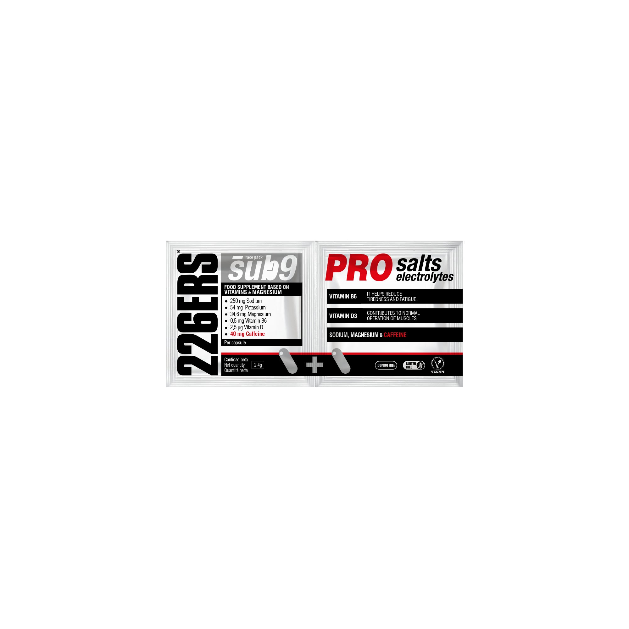SUB9 PRO SALTS ELECTROLYTES - DUPLO