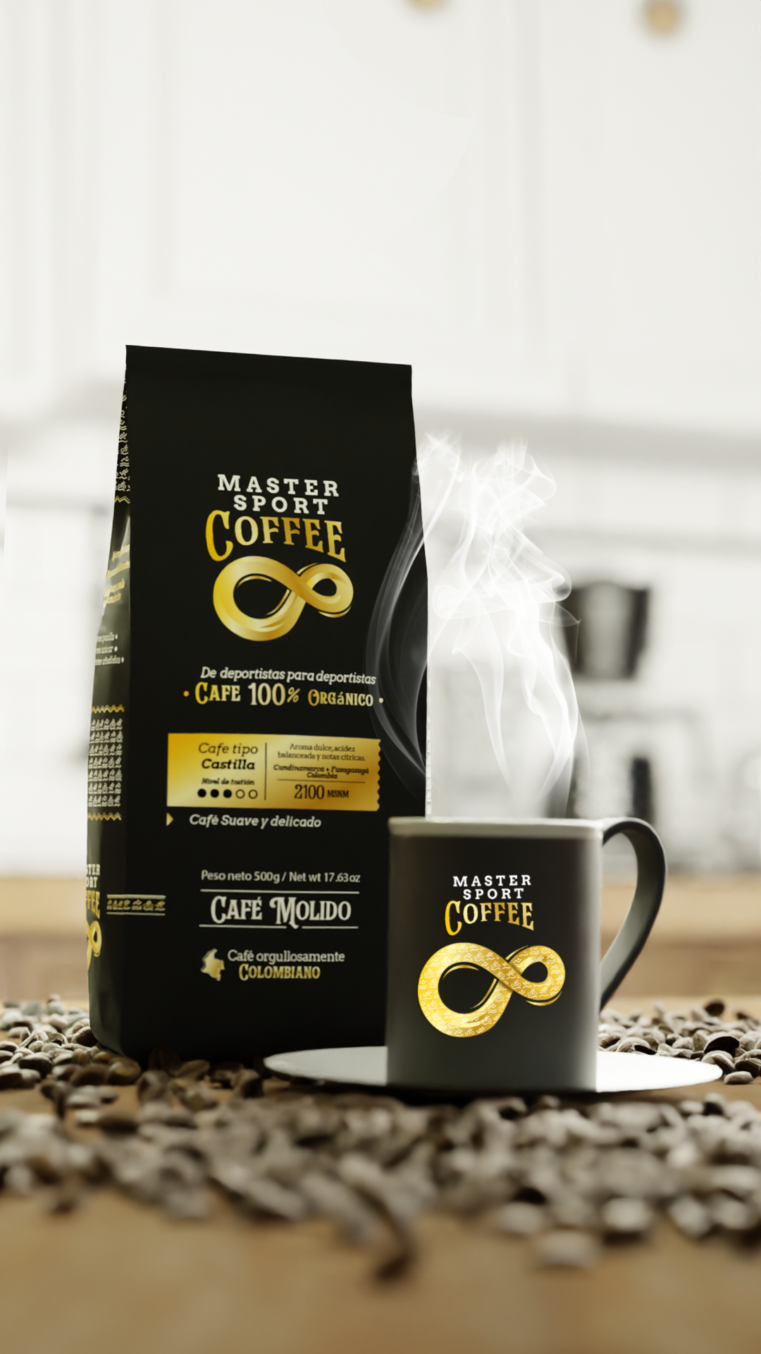 Master Sport Coffe  250 gramos